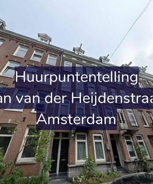 Foto gevel Huurpuntentelling voor Eerste Jan van der Heijdenstraat 150-3, Amsterdam