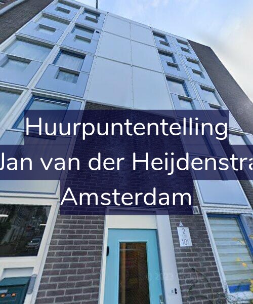 Foto gevel Huurpuntentelling voor Eerste Jan van der Heijdenstraat 6-C, Amsterdam