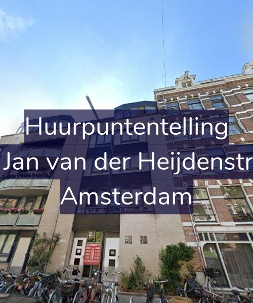 Foto gevel Huurpuntentelling voor Eerste Jan van der Heijdenstraat 50, Amsterdam