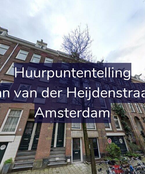 Foto gevel Huurpuntentelling voor Eerste Jan van der Heijdenstraat 68-2A, Amsterdam