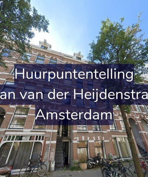 Foto gevel Huurpuntentelling voor Eerste Jan van der Heijdenstraat 44-5, Amsterdam