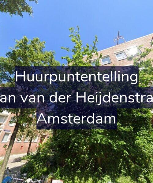 Foto gevel Huurpuntentelling voor Eerste Jan van der Heijdenstraat 85-E, Amsterdam