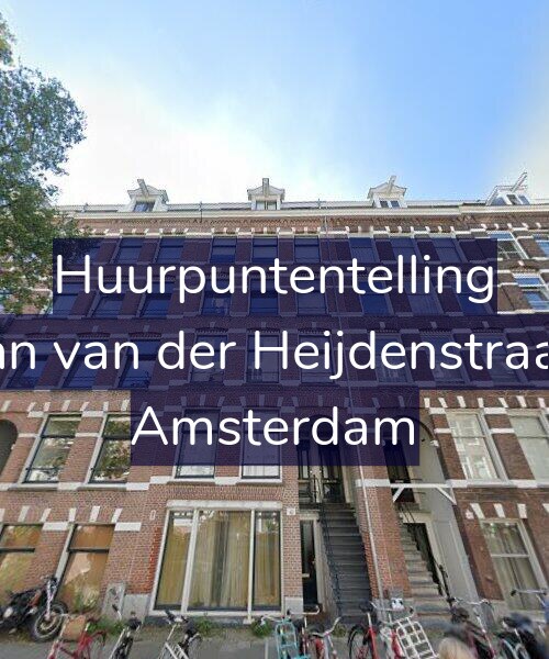 Foto gevel Huurpuntentelling voor Eerste Jan van der Heijdenstraat 42-3V, Amsterdam