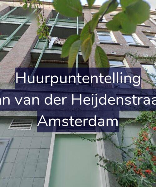 Foto gevel Huurpuntentelling voor Eerste Jan van der Heijdenstraat 145-D, Amsterdam