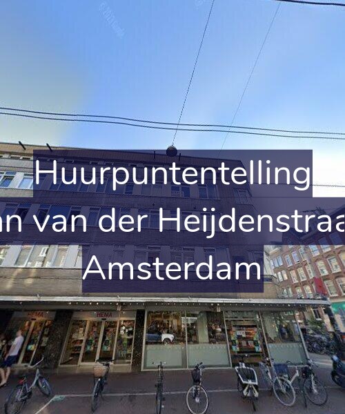 Foto gevel Huurpuntentelling voor Eerste Jan van der Heijdenstraat 119-H, Amsterdam