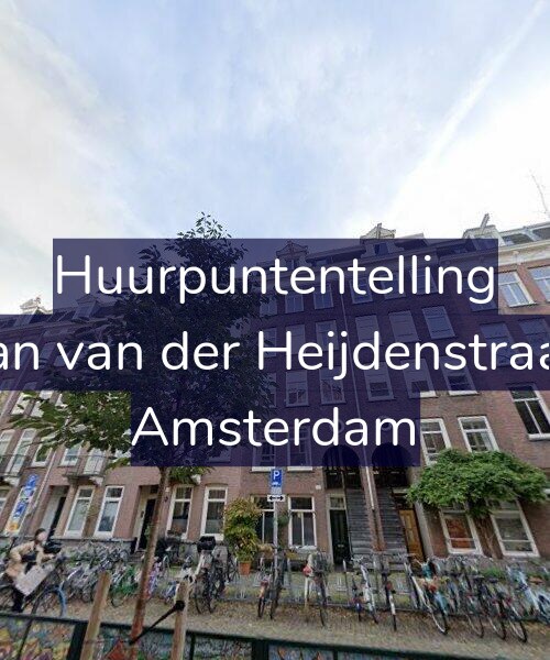 Foto gevel Huurpuntentelling voor Eerste Jan van der Heijdenstraat 144-3, Amsterdam