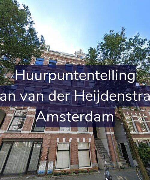 Foto gevel Huurpuntentelling voor Eerste Jan van der Heijdenstraat 34-E, Amsterdam