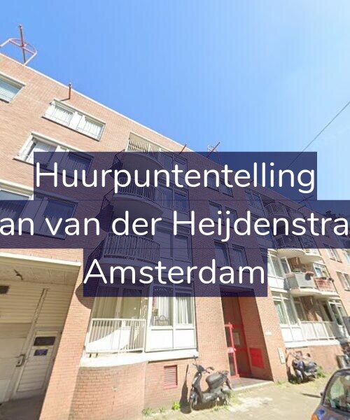 Foto gevel Huurpuntentelling voor Eerste Jan van der Heijdenstraat 91-C, Amsterdam