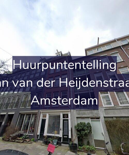 Foto gevel Huurpuntentelling voor Eerste Jan van der Heijdenstraat 139-H, Amsterdam