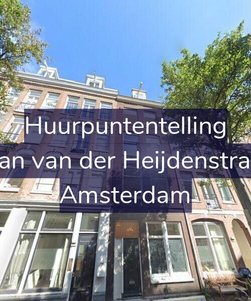 Foto gevel Huurpuntentelling voor Eerste Jan van der Heijdenstraat 45-A, Amsterdam