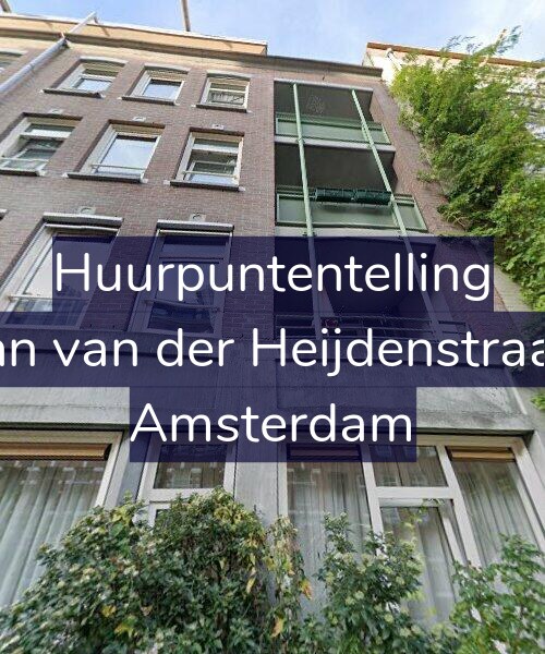 Foto gevel Huurpuntentelling voor Eerste Jan van der Heijdenstraat 149-G, Amsterdam