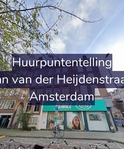 Foto gevel Huurpuntentelling voor Eerste Jan van der Heijdenstraat 88-A3, Amsterdam
