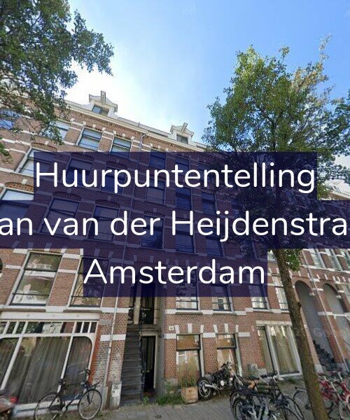 Foto gevel Huurpuntentelling voor Eerste Jan van der Heijdenstraat 44-H, Amsterdam