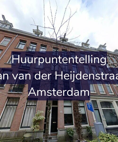 Foto gevel Huurpuntentelling voor Eerste Jan van der Heijdenstraat 112-1, Amsterdam