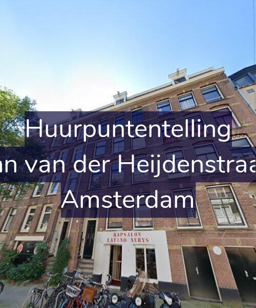 Foto gevel Huurpuntentelling voor Eerste Jan van der Heijdenstraat 64-1V, Amsterdam