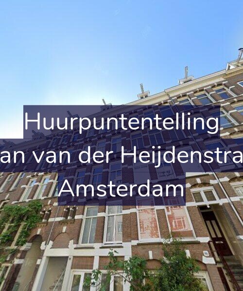 Foto gevel Huurpuntentelling voor Eerste Jan van der Heijdenstraat 98-2, Amsterdam