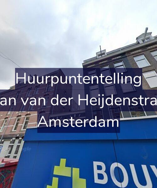 Foto gevel Huurpuntentelling voor Eerste Jan van der Heijdenstraat 88-3, Amsterdam