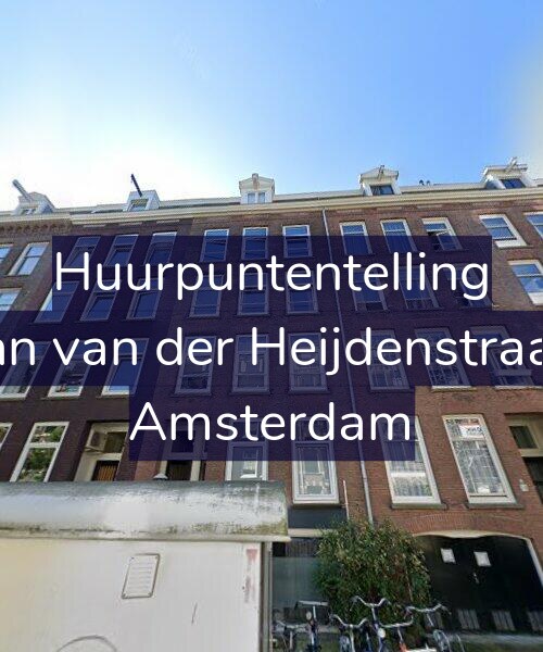 Foto gevel Huurpuntentelling voor Eerste Jan van der Heijdenstraat 76-2V, Amsterdam