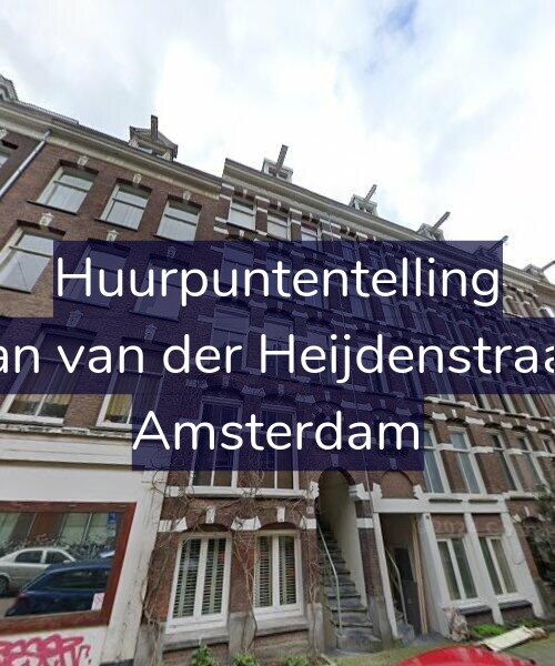 Foto gevel Huurpuntentelling voor Eerste Jan van der Heijdenstraat 100-3, Amsterdam