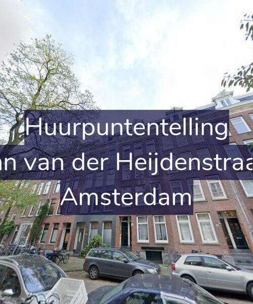 Foto gevel Huurpuntentelling voor Eerste Jan van der Heijdenstraat 134-H, Amsterdam