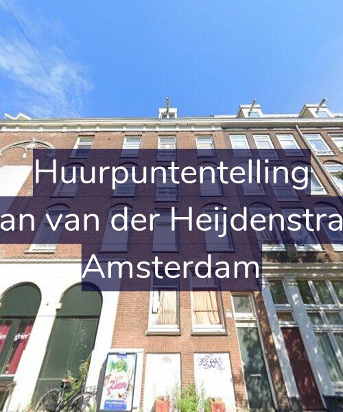 Foto gevel Huurpuntentelling voor Eerste Jan van der Heijdenstraat 27-2, Amsterdam