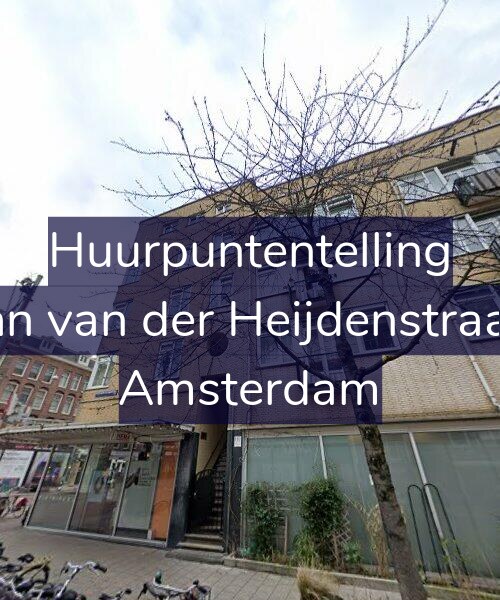 Foto gevel Huurpuntentelling voor Eerste Jan van der Heijdenstraat 119-D, Amsterdam
