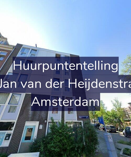 Foto gevel Huurpuntentelling voor Eerste Jan van der Heijdenstraat 2-A, Amsterdam