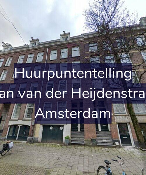 Foto gevel Huurpuntentelling voor Eerste Jan van der Heijdenstraat 70-H, Amsterdam