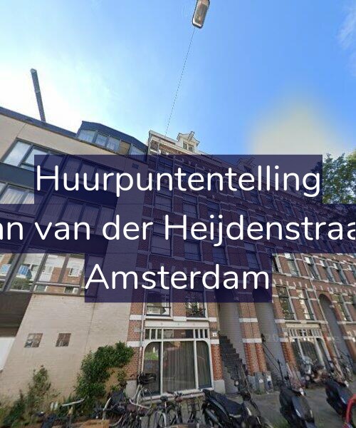 Foto gevel Huurpuntentelling voor Eerste Jan van der Heijdenstraat 48-4V, Amsterdam