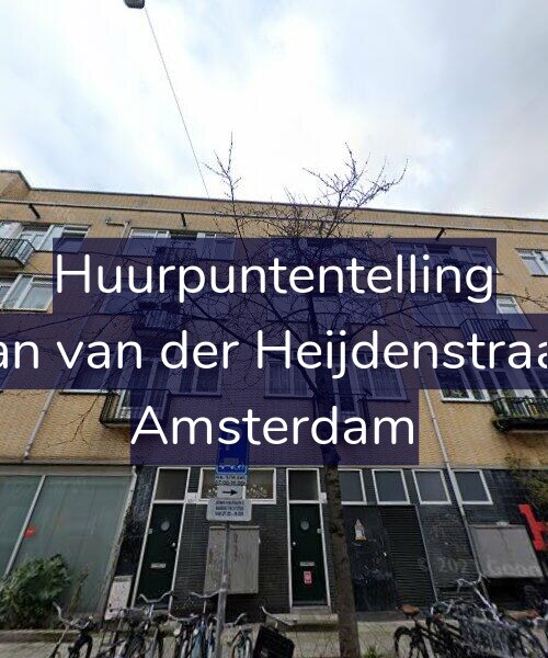 Foto gevel Huurpuntentelling voor Eerste Jan van der Heijdenstraat 121-E, Amsterdam