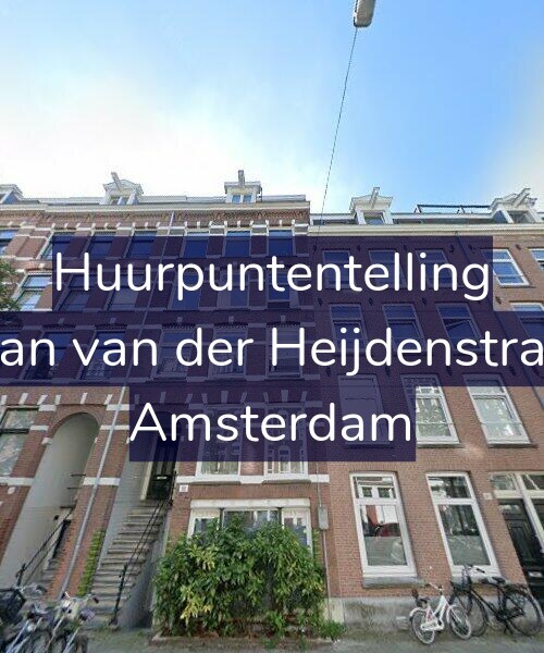 Foto gevel Huurpuntentelling voor Eerste Jan van der Heijdenstraat 32-1, Amsterdam