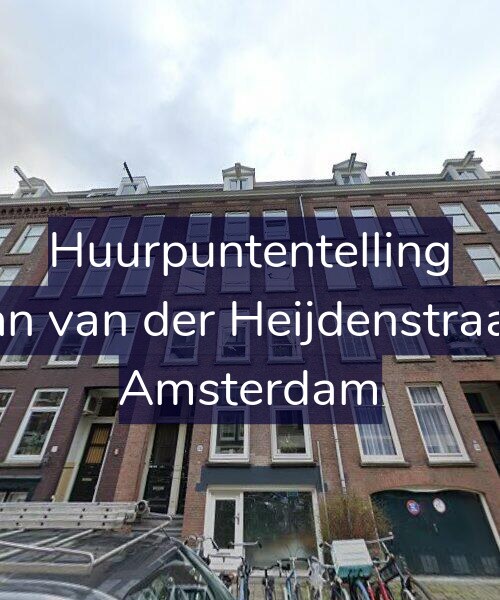 Foto gevel Huurpuntentelling voor Eerste Jan van der Heijdenstraat 76-3V, Amsterdam