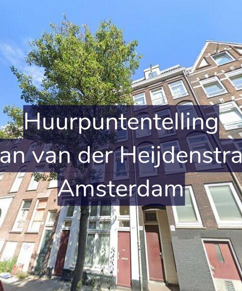 Foto gevel Huurpuntentelling voor Eerste Jan van der Heijdenstraat 29-E, Amsterdam