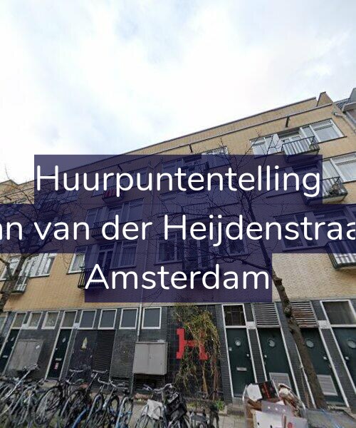 Foto gevel Huurpuntentelling voor Eerste Jan van der Heijdenstraat 121-H, Amsterdam