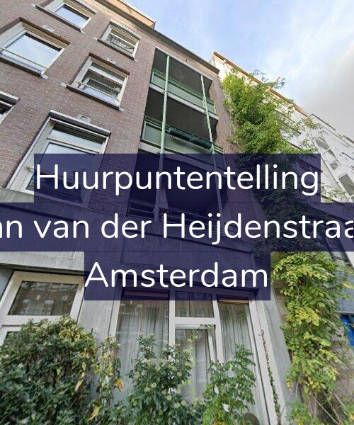 Foto gevel Huurpuntentelling voor Eerste Jan van der Heijdenstraat 151-D, Amsterdam