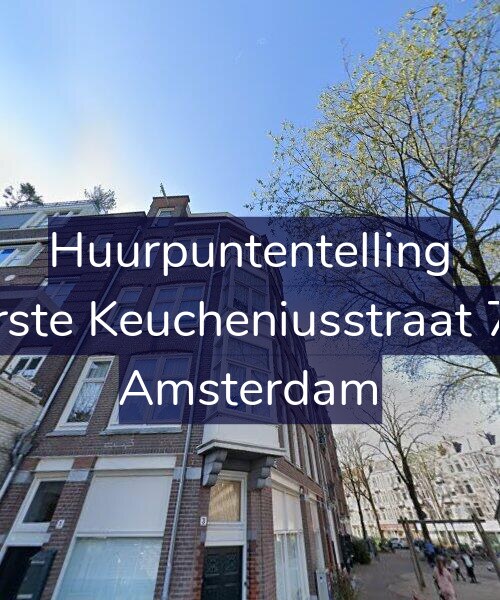 Foto gevel Huurpuntentelling voor Eerste Keucheniusstraat 7-3, Amsterdam