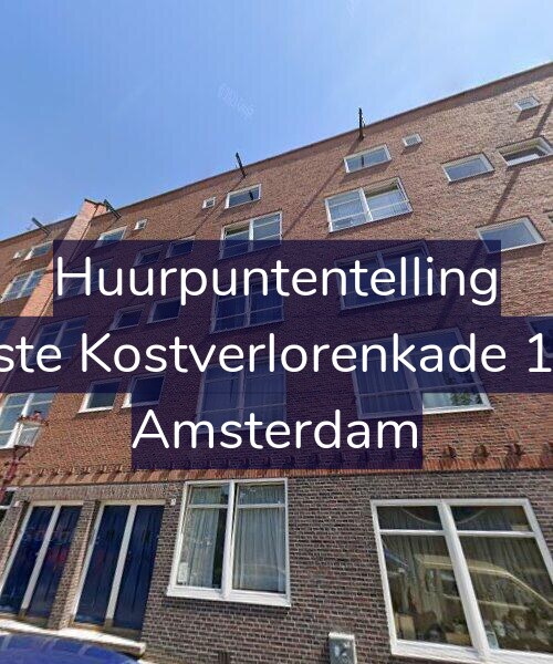 Foto gevel Huurpuntentelling voor Eerste Kostverlorenkade 17-1, Amsterdam