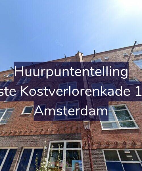 Foto gevel Huurpuntentelling voor Eerste Kostverlorenkade 19-2, Amsterdam