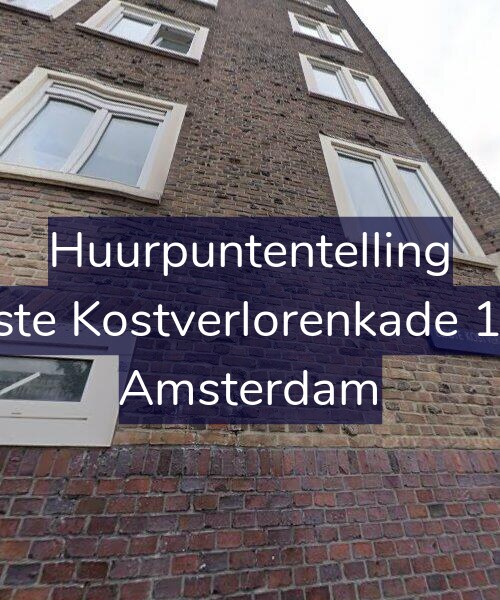Foto gevel Huurpuntentelling voor Eerste Kostverlorenkade 13-2, Amsterdam