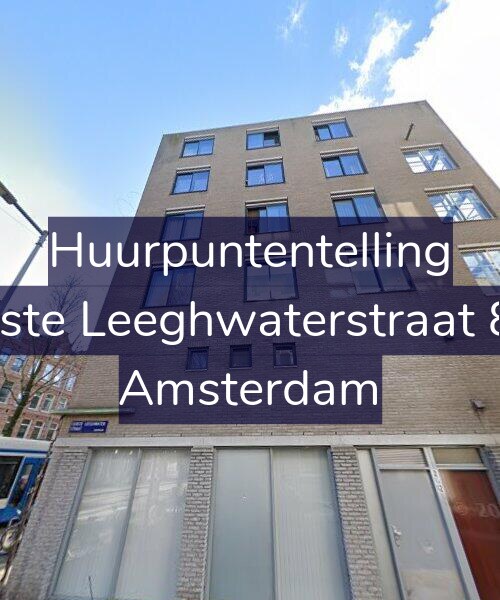 Foto gevel Huurpuntentelling voor Eerste Leeghwaterstraat 8-B, Amsterdam