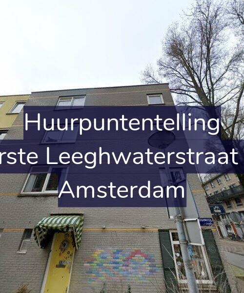 Foto gevel Huurpuntentelling voor Eerste Leeghwaterstraat 20, Amsterdam