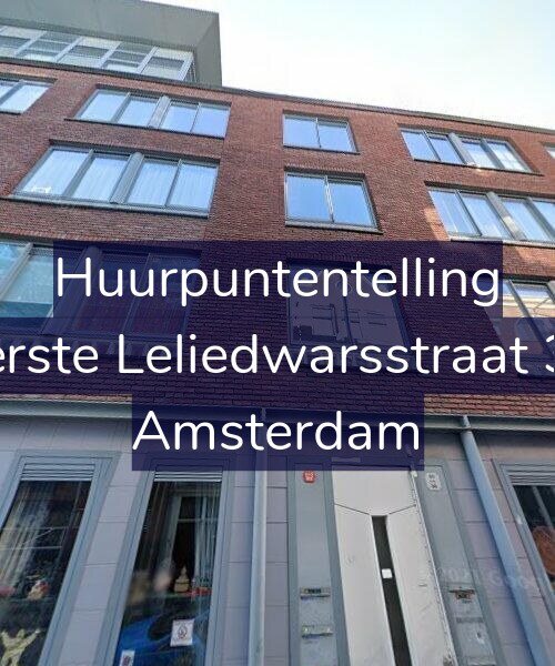 Foto gevel Huurpuntentelling voor Eerste Leliedwarsstraat 30, Amsterdam