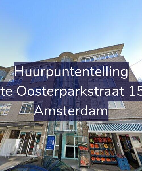 Foto gevel Huurpuntentelling voor Eerste Oosterparkstraat 156-C, Amsterdam