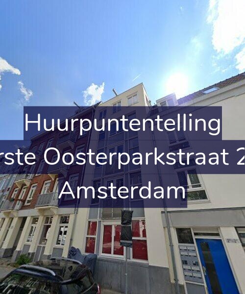 Foto gevel Huurpuntentelling voor Eerste Oosterparkstraat 2-C, Amsterdam