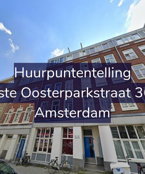 Foto gevel Huurpuntentelling voor Eerste Oosterparkstraat 36-A, Amsterdam