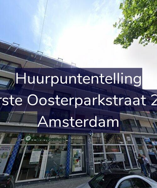 Foto gevel Huurpuntentelling voor Eerste Oosterparkstraat 212, Amsterdam