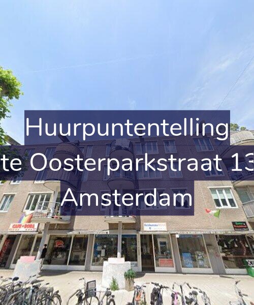 Foto gevel Huurpuntentelling voor Eerste Oosterparkstraat 133-C, Amsterdam