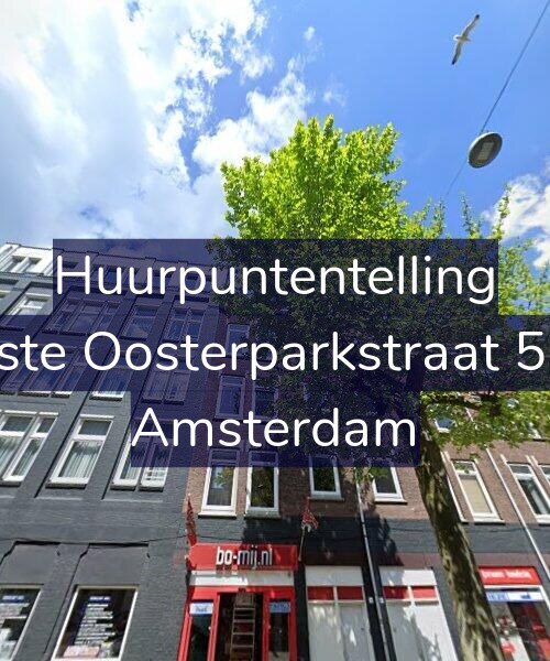 Foto gevel Huurpuntentelling voor Eerste Oosterparkstraat 55-3, Amsterdam