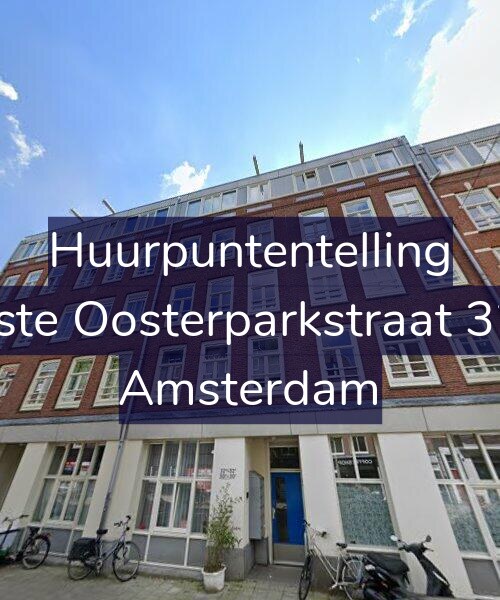 Foto gevel Huurpuntentelling voor Eerste Oosterparkstraat 32-B, Amsterdam