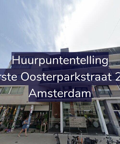 Foto gevel Huurpuntentelling voor Eerste Oosterparkstraat 286, Amsterdam